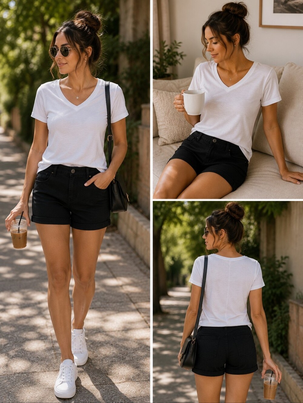 AMERICAN EAGLE BLACK SHORTS ⚫️